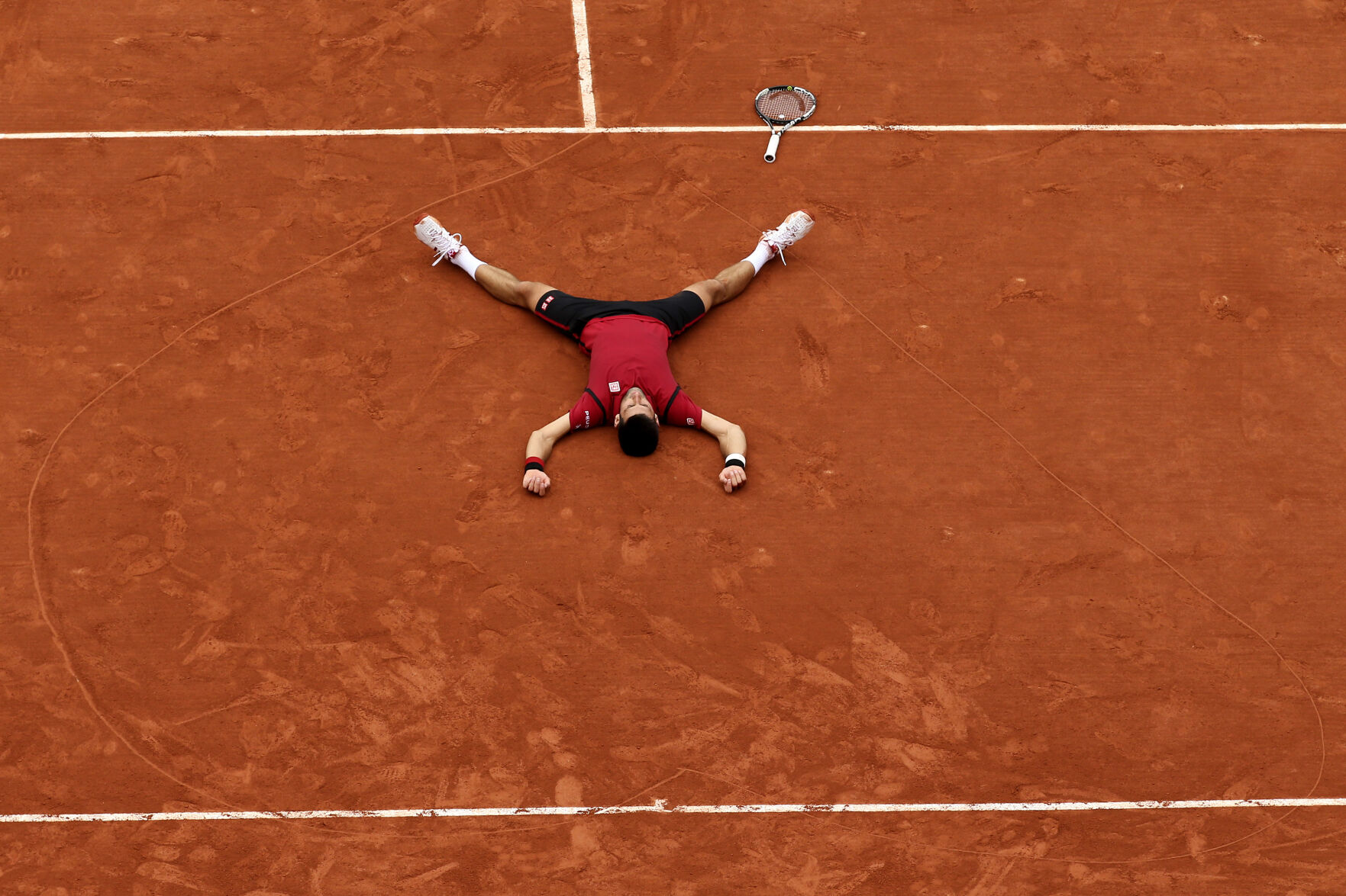 2016: Novak Djokovic becomes first man in nearly 50 years to win four straight major titles